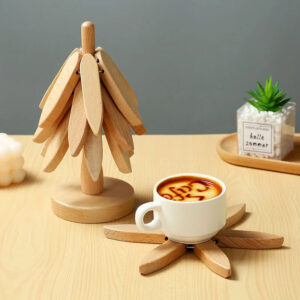 Walnut Heat-ResistantCoaster Trivets